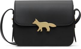 Maison Kitsuné Maison Kitsuné Black Edie Large Bag