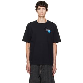Maison Kitsuné Maison Kitsuné Black Fortune Fox Comfort T-shirt