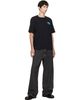 Maison Kitsuné Maison Kitsuné Black Fortune Fox Comfort T-shirt - 4