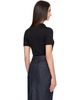 Maison Kitsuné Maison Kitsuné Black Fortune Fox Jersey Polo - 3