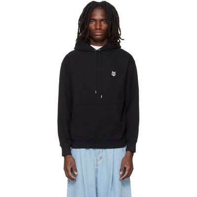 Maison Kitsuné Maison Kitsuné Black Fox Head Comfort Hoodie