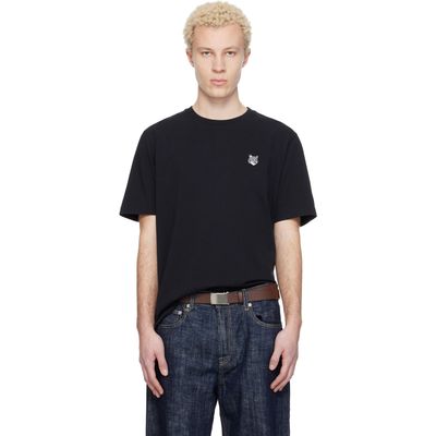 Maison Kitsuné Maison Kitsuné Black Fox Head Comfort T-shirt