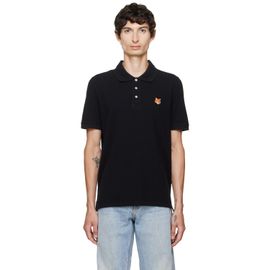 Maison Kitsuné Maison Kitsuné Black Fox Head Regular Polo