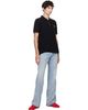Maison Kitsuné Maison Kitsuné Black Fox Head Regular Polo - 4
