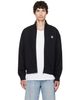 Maison Kitsuné Maison Kitsuné Black Fox Head Zipped Comfort Sweatshirt - 1