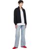 Maison Kitsuné Maison Kitsuné Black Fox Head Zipped Comfort Sweatshirt - 4