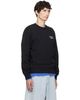 Maison Kitsuné Maison Kitsuné Black Handwriting Comfort Sweatshirt - 2