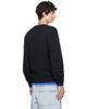 Maison Kitsuné Maison Kitsuné Black Handwriting Comfort Sweatshirt - 3