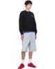 Maison Kitsuné Maison Kitsuné Black Handwriting Comfort Sweatshirt - 4