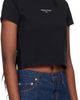 Maison Kitsuné Maison Kitsuné Black 'Maison Kitsuné Paris' Baby T-shirt - 2