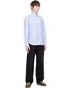 Maison Kitsuné Maison Kitsuné Blue Profile Fox Casual Shirt - 4