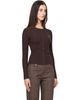 Maison Kitsuné Maison Kitsuné Brown Baby Fox Ribbed Cardigan - 2