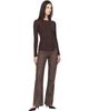 Maison Kitsuné Maison Kitsuné Brown Baby Fox Ribbed Cardigan - 4