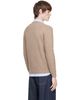 Maison Kitsuné Maison Kitsuné Brown Fox Head Lambswool Comfort Cardigan - 3