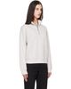 Maison Kitsuné Maison Kitsuné Gray Baby Fox Half Zip Sweatshirt - 2