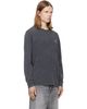 Maison Kitsuné Maison Kitsuné Gray Fox Head Faded Comfort Long Sleeve T-shirt - 2