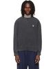 Maison Kitsuné Maison Kitsuné Gray Fox Head Faded Comfort Sweatshirt - 1