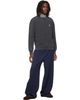Maison Kitsuné Maison Kitsuné Gray Fox Head Faded Comfort Sweatshirt - 4