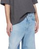 Maison Kitsuné Maison Kitsuné Gray Fox Head Oversize T-shirt - 4