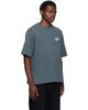 Maison Kitsuné Maison Kitsuné Gray Handwriting Faded Oversize T-shirt - 2