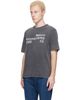 Maison Kitsuné Maison Kitsuné Gray 'Maison Kitsuné 2002' Faded Comfort T-shirt - 4