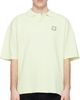 Maison Kitsuné Maison Kitsuné Green Fox Head Oversize Polo - 1