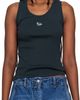 Maison Kitsuné Maison Kitsuné Navy Baby Fox Ribbed Tank Top - 1