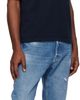 Maison Kitsuné Maison Kitsuné Navy Cotton Knitted Comfort Polo - 4
