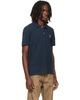 Maison Kitsuné Maison Kitsuné Navy Fox Head Regular Polo - 2