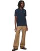 Maison Kitsuné Maison Kitsuné Navy Fox Head Regular Polo - 4
