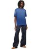 Maison Kitsuné Maison Kitsuné Navy Fox Head Regular T-shirt - 4