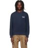 Maison Kitsuné Maison Kitsuné Navy Handwriting Comfort Sweatshirt - 1
