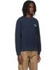 Maison Kitsuné Maison Kitsuné Navy Handwriting Comfort Sweatshirt - 2