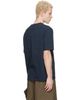 Maison Kitsuné Maison Kitsuné Navy 'Maison Kitsuné' Handwriting Comfort T-shirt - 3
