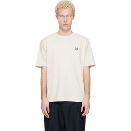 Maison Kitsuné Maison Kitsuné Pink Fox Head Comfort T-shirt