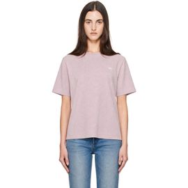 Maison Kitsuné Maison Kitsuné Purple Baby Fox Faded Comfort T-shirt