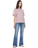 Maison Kitsuné Maison Kitsuné Purple Baby Fox Faded Comfort T-shirt - 4