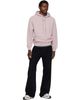 Maison Kitsuné Maison Kitsuné Purple 'Maison Kitsuné Paris' Faded Comfort Hoodie - 4