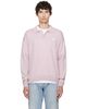 Maison Kitsuné Maison Kitsuné Purple Profile Fox Comfort Polo - 1