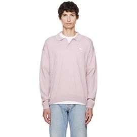 Maison Kitsuné Maison Kitsuné Purple Profile Fox Comfort Polo