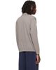 Maison Kitsuné Maison Kitsuné Taupe Profile Fox Comfort Polo - 3