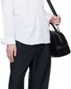 Maison Kitsuné Maison Kitsuné White & Blue Striped Casual Shirt - 4