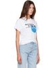 Maison Kitsuné Maison Kitsuné White Fortune Fox Standard T-shirt - 2