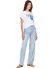 Maison Kitsuné Maison Kitsuné White Fortune Fox Standard T-shirt - 4