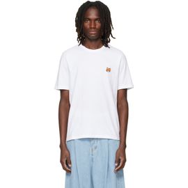 Maison Kitsuné Maison Kitsuné White Fox Head Regular T-shirt