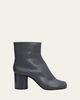 Maison Margiela 80mm Tabi Leather Ankle Boots - 1