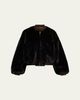 Maison Margiela Faux Fur Bomber Jacket - 1
