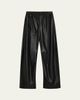 Maison Margiela Faux Leather Wide-Leg Pants - 1