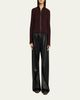 Maison Margiela Faux Leather Wide-Leg Pants - 2