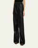 Maison Margiela Faux Leather Wide-Leg Pants - 4